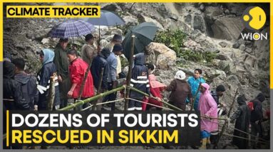 Sikkim Landslides: Around 1,200 tourists stuck in Lachung | WION Climate Tracker