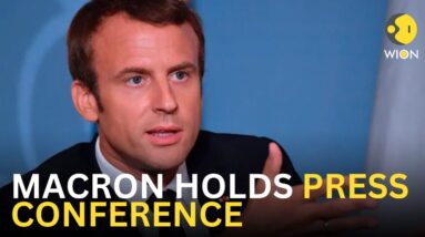 France LIVE: Emmanuel Macron gives press conference to kick off election campaign | WION LIVE