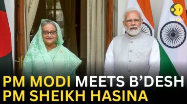 PM MODI LIVE: PM Modi and Bangladesh PM Sheikh Hasina at joint press meet | WION LIVE