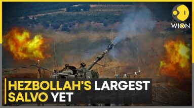 Hezbollah fires barrage of rockets on northern Israel, strikes deeper into Israeli territory | WION