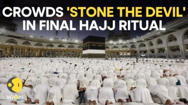 Hajj 2024 Live: Pilgrims 'stone the devil' in purifying ritual of the Hajj | Eid al-Adha Live 2024