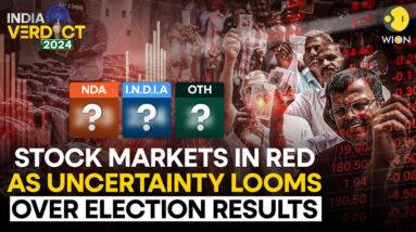 India Election Results 2024: Stock markets fall as victory margin for Modi unclear | WION Originals