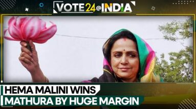 India Elections 2024: Hema Malini celebrates victory after winning Mathura seat | India News | WION