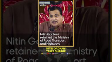 Nitin Gadkari takes charge as the Minister of Road Transport and Highways | WION Shorts