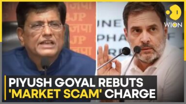 Piyush Goyal rejects market scam charge, says 'Rahul Gandhi is conspiring to mislead investors'