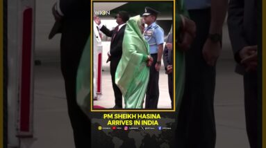 Bangladesh PM Sheikh Hasina arrives in Delhi to attend swearing-in ceremony of PM Modi | WION Shorts