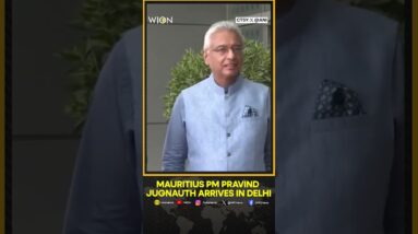 Mauritius PM Pravind Jugnauth arrives in Delhi to attend Modi's swearing-in ceremony | WION Shorts