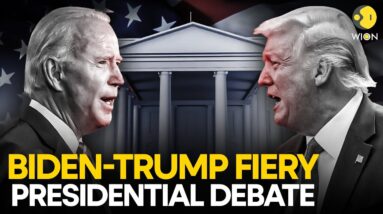 Biden and Trump clash in fiery presidential debate | WION Originals