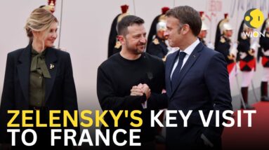 Zelensky in France LIVE: Zelensky welcomed by French Defence Minister Lecornu | WION LIVE