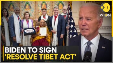 China warns of resolute measures if Biden signs Tibet Bill | WION