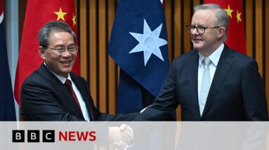 China's Premier Li Qiang visits Australia’s PM Anthony Albanese | BBC News