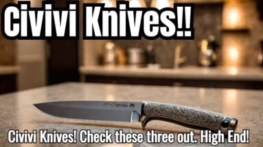 Civivi Knives! Check these three out. High End!