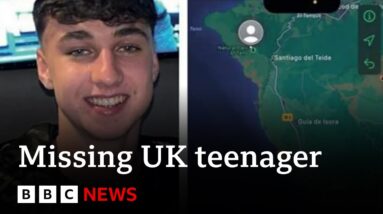 Search continues in Tenerife for missing British teenager Jay Slater | BBC News