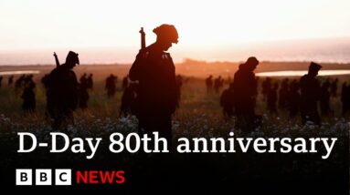 D-Day: World leaders and veterans mark 80th anniversary | BBC News