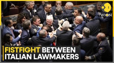 Italy: Lawmakers engage in fistfight in Parliament amid ongoing G7 summit in the nation | WION