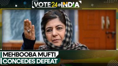 India Elections 2024: Jammu-Kashmir's Mehbooba Mufti concedes defeat | WION News