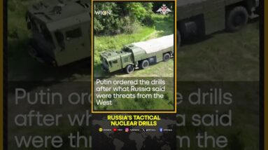 Russia practices electronic missile launches during tactical nuclear drills | WION Shorts