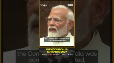 Emergency was 'blot on democracy': PM Modi | WION Shorts