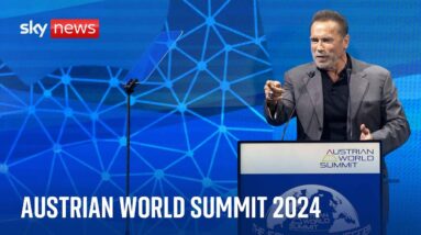 Watch live from Vienna: Austrian World Summit 2024 with speech from Arnold Schwarzenegger