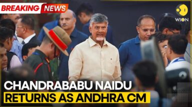 Modi 3.0: Veteran TDP leader Chandrababu Naidu takes oath as Andhra Pradesh's Chief Minister | WION