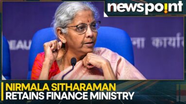 Modi 3.0 Cabinet : Nirmala Sitharaman to continue as India's finance minister | Newspoint