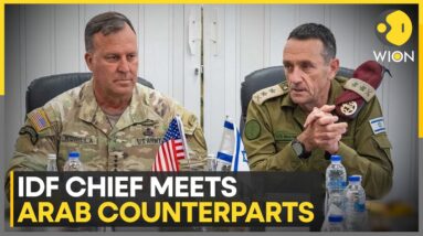 IDF Chief Herzi Halevi meets Arab counterparts from Jordan, UAE in Bahrain | World News | WION