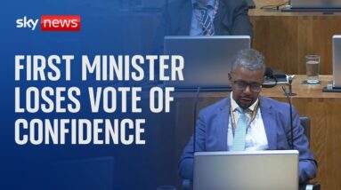 First Minister of Wales Vaughan Gething loses vote of confidence