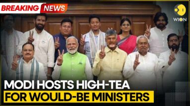 PM Modi Oath ceremony: PM Modi hosts tea party, MPs set to be ministers attend | WION