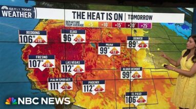 Hottest days so far this year forceast for south and west 