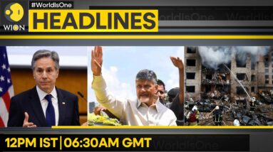 India: Key NDA ally Naidu returns as Andhra Pradesh CM | Blinken heads to Qatar | WION Headlines