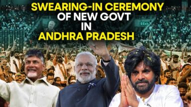 Chandrababu Naidu Swearing-in Ceremony LIVE: PM Modi attends Swearing-in Ceremonyin Andhra Pradesh