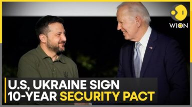 G7 Summit: Biden signs 10-Year security deal with Zelensky amid G7 Summit | WION