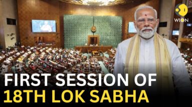 Lok Sabha LIVE: Lok Sabha Parliament Session 2024 | Modi 3.0 LIVE | WION LIVE