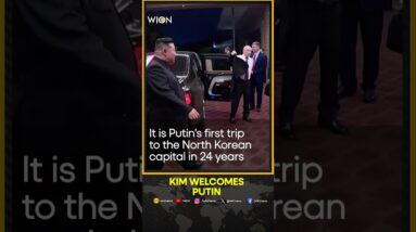 Kim welcomes Putin in Pyongyang | WION Shorts