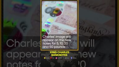 King Charles banknotes enter circulation in the UK | WION Shorts