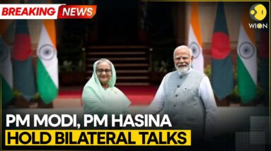 PM Modi holds extensive talks with Bangladeshi counterpart, bilateral cooperation tops agenda | WION