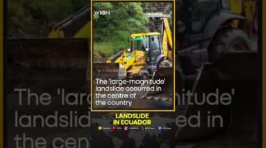 Landslide in Ecuador kills at least six, many injured | WION Shorts