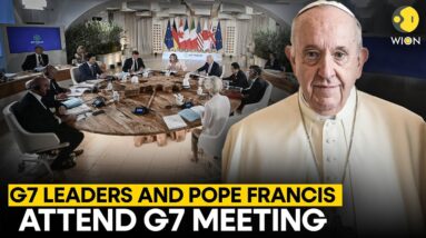 G7 Summit 2024 LIVE: G7 leaders and Pope Francis attend G7 meeting | G7 Summit | WION LIVE