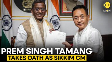 LIVE: Prem Singh Tamang Takes Oath As Sikkim Chief Minister | WION LIVE