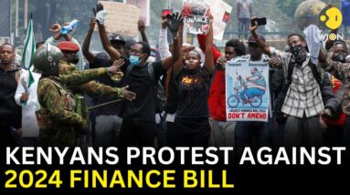 KENYA LIVE: Young Kenyans rally in protest as lawmakers meet to vote on 2024 finance bill |WION LIVE