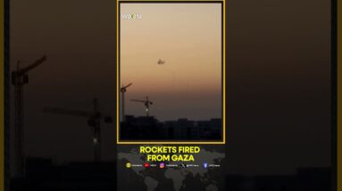 Rockets fired from Gaza activating Iron Dome air-defence in southern Israel | WION Shorts