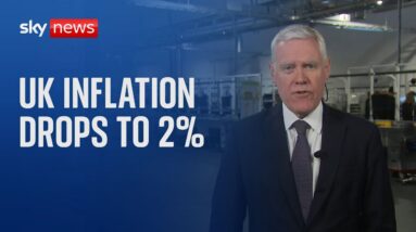 Major moment as inflation falls to 2% target after three-year battle