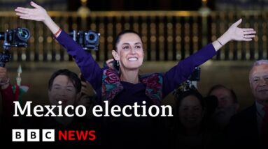 Mexico elects Claudia Sheinbaum as first woman president | BBC News