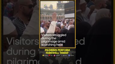 Pilgrims perform farewell Tawaf as they conclude the annual Hajj | WION Shorts