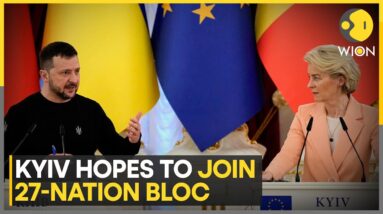 Kyiv hopes to join 27- nation Bloc by 2023 | EU kicks off formal accession talks with Kyiv