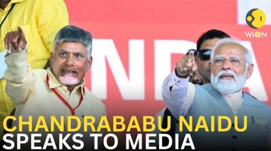 LIVE: N Chandrababu Naidu speaks to media on Lok Sabha election results | WION LIVE