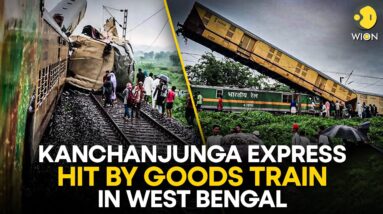 Passenger train Kanchanjunga Express hit by goods train in India's West Bengal | WION Originals