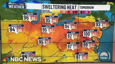 No letup in sweltering heat affecting 64 million Americans this weekend