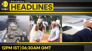 PMs Modi, Hasina hold bilateral talks | Yemen Houthis attack USS Eisenhower | WION Headlines