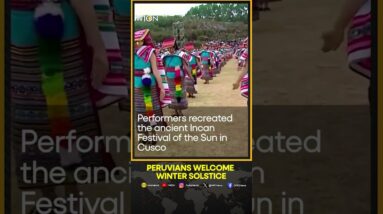 Peruvians welcome winter solstice with Incan ceremony | WION Shorts